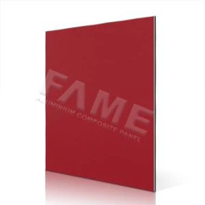 ACP PVDF Coch gyda Lled 1500 Mm