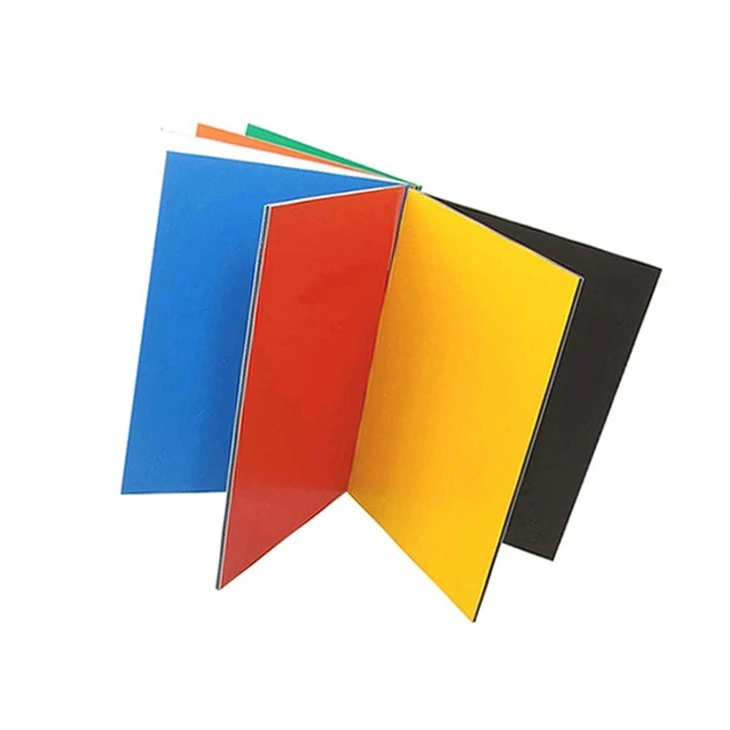 Alumetal Building Decorative Material ACP B1 Fireproof Glossy Color Acm Aluminum Composite Panel